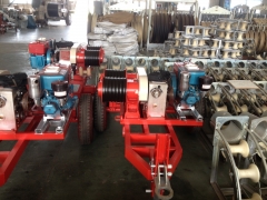 Tower Erection Equipment 5 Ton Motorised Pulling Winch JJCS-50T