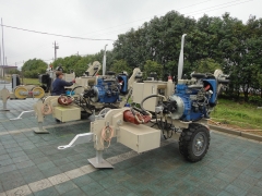 66KV Transmission Line Stringing Equipment 3 ton hydraulic puller SA-YQ30