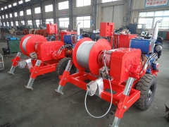 Underground Cable Pulling Machine hydraulic puller DQ40