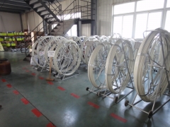 Fiberglass duct rodders for underground cable installation