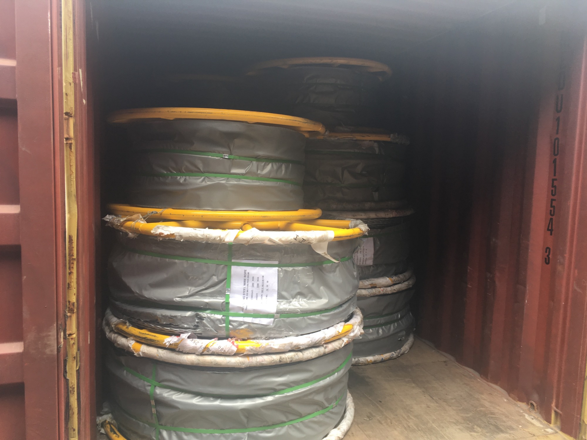 Anti twisting steel wire rope exported to old customer