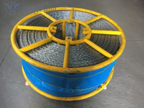 Cuerda  Antigiratoria 24mm para tendido de seis conductores en línea de transmisión de 500KV