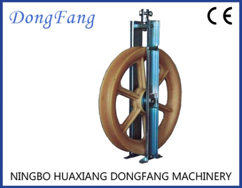 Single Wheel Conductor Stringing Pulley Blocks