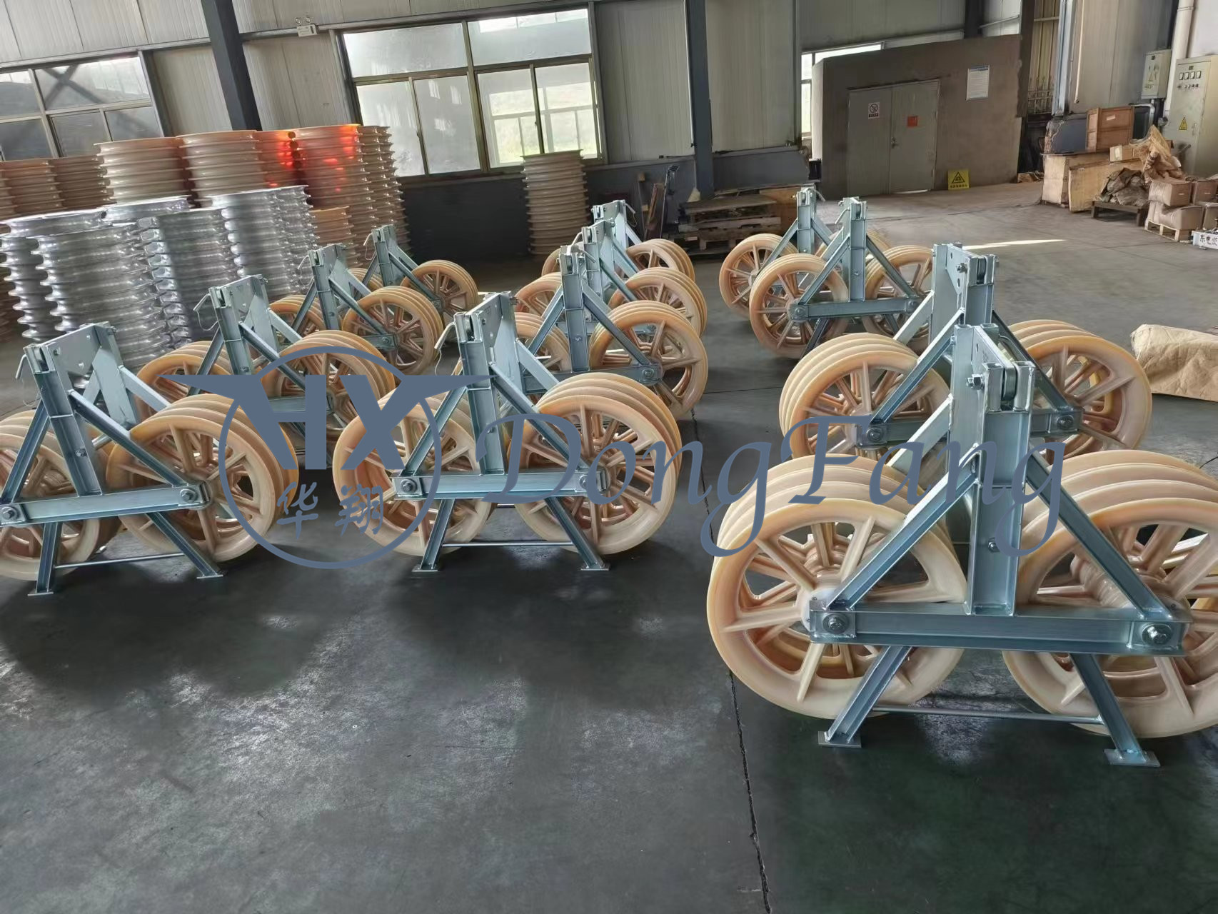 220KV Overhead Line Stringing Tools Exported to South Amercia