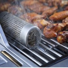 Round Pellet Smoker Tube