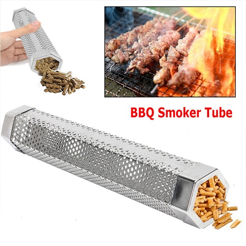 Hexagonal BBQ Smoking Tubes
