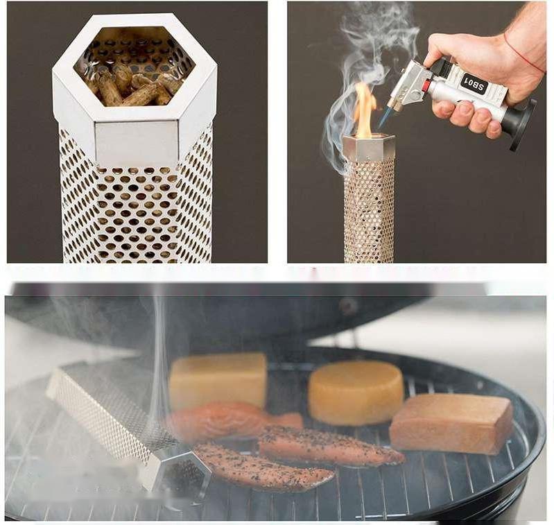 bbq smoker tube how to works