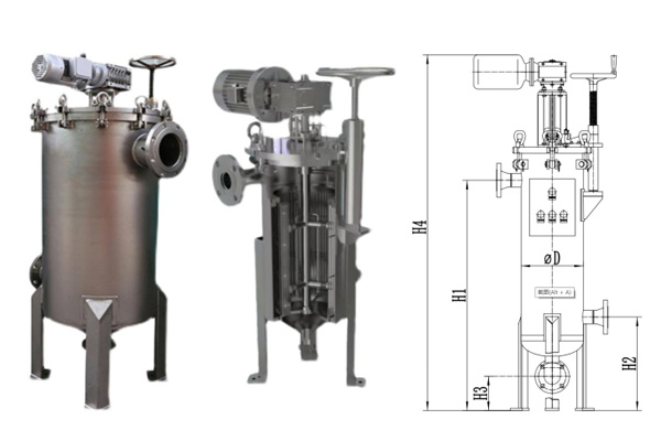 Self-Cleaning Filter Housing Self-Cleaning Filter Housing