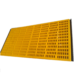 Tensioned polyurethane screen panel