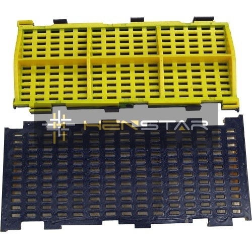 Polyurethane modular screen panel