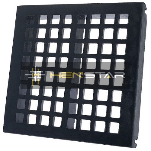 Rubber modular vibrating screen panel