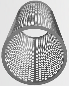 Perforated mesh