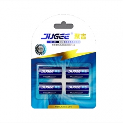 JUGEE CR123A 3.0V constant voltage rechargeable lithium battery