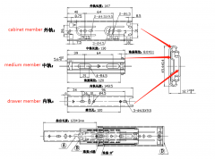 Medium Recessed Butterfly Latch