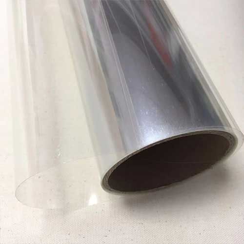 Glossy PET over the laminating film