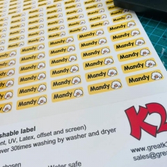 Name stickers