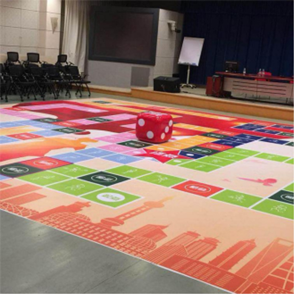 Enhance your space with printable sticky floor stickers