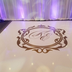 Wedding floor decals
