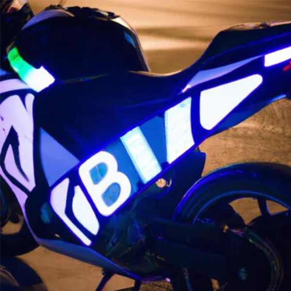 Illuminating Your Ride: The Benefits of Reflective Motorcycle Decals