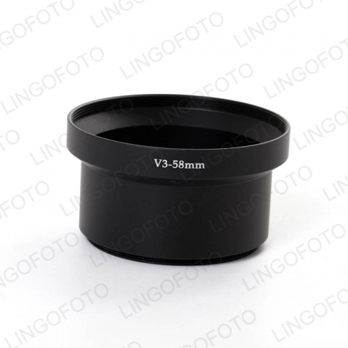 58mm Camera lens filter Adapter Ring for Sony Cybershot DSC-V3 V3 DSLR LC8368
