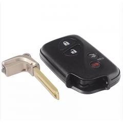 Smart Remote Key（3+1）button FSK315.12MHz -5290-ID74-WD03 WD04-RV4 Lex*us Crown(2010-2013) With TOY48 Emergency Key