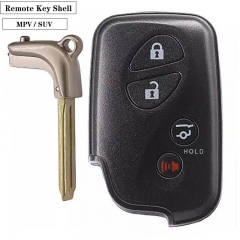 3+1 Button Smart Remote Key Shell TOY48 For Le*xus (MPV / SUV)