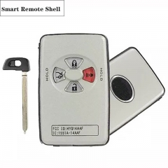 3+1 Button Smart Remote Shell For Toyot*a Carola
