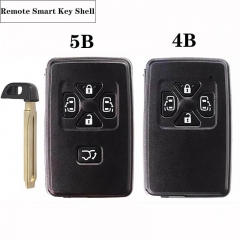 Remote Smart Key Shell 4/5 Button TOY48 For Toyot*a Previa