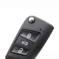 Modified Remote Key 3 Button 434MHz/315MHz HU66 For VW 202AD System