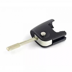 Flip Remote Key Head Shell FO21 / HU101 For Ford
