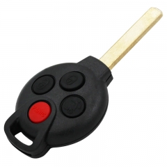 Smart Remote Key 3+1 Button 315MHZ ID46 Chip for MB Smart 2005-2015 FCC ID: KR55WK45144