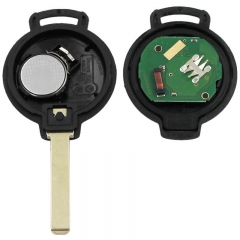 3 Buttons Smart Remote Key 315/433Mhz with ID46 (7941 ) Chip, CR2016 Battery for MB Smart-451 2007-2013