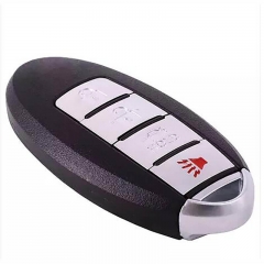 3+1 Button FSK315 MHz Smart Remote Key (CAR) 46 Chip NSN14 Blade For Nissa*n Sentra Versa Leaf 2013-2019