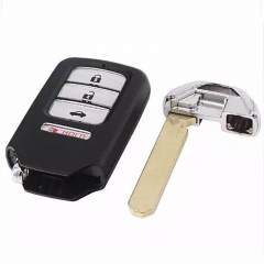 3+1 Button Smart Remote Key FSK433.92 MHz 47 Chip HON66 FCC ID: KR5V1X For Hond*a