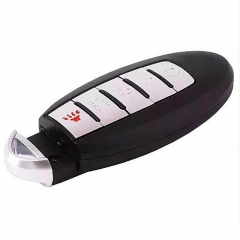 4+1 Button Smart Remote Key 46 Chip FSK433.92 MHz With Button Remote Start NSN14 Blade FCC ID: CWTWB1U744 For Nissa*n
