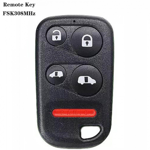 4+1button FSK308MHz Remote Key For US Hond*a