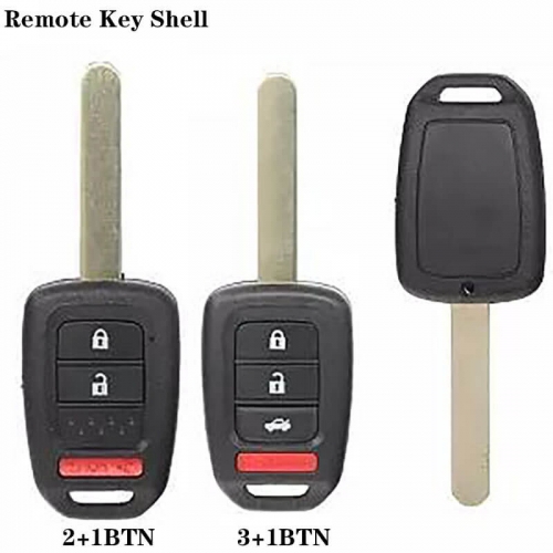 Remote Key Shell 2+1/3+1 Buttons HON66 For USA Hond*a 