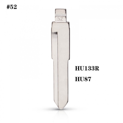 #52 Uncut Key Blade HU133R HU87 For Suzuk*i Swift