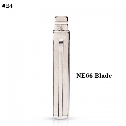 #24 Uncut Key Blade NE66 Blade For Volv*o S80