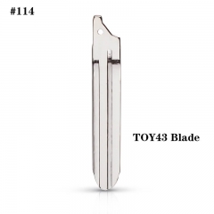 #114 Uncut Key Blade TOY43 Blade For Modified 2014 Toyot*a