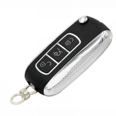 Upgraded Flip 3 buttons Remote Key HU92 Blade 315mhz / 433MHz ID73 chip for Land Rove*r 2002-2005 