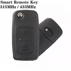 2 Button 315MHz / 433MHz Folding Smart Remote Key For CHERY