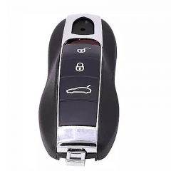 3+1 Button Keyless-Go Remote Key ASK315MHz PCF7945P 49 Chip HU66 Blade For Posrch*e Cayenne