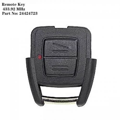 Remote Key 2 Buttons 433.92MHZ Part NO: 24424723 For Ope*l