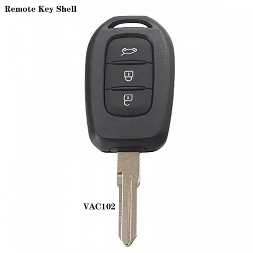 3 Button Remote Key Shell VAC102 For Renaul*t 