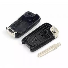 Modified Flip Remote Key Shell 2/3 Button (HU46) Blade For Ope*l
