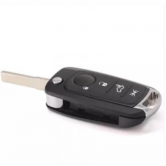 3/4Button Folding Remote Key Shell SIP22 For FIAT 500