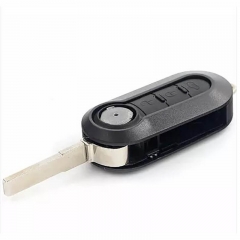 3Button Folding Remote Key 433MHz SIP22 For FIAT