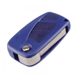 Flip Folding Remote Key Shell 2 Buttons For FIAT Iveco Punto Ducato Stilo Panda Idea Doblo Bravo