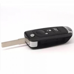 3/4Button Folding Remote Key Shell SIP22 For FIAT 500